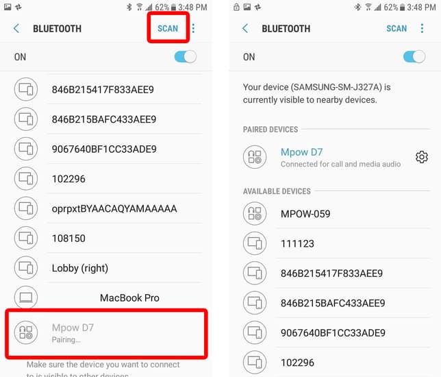 Come collegare le cuffie wireless ad Android
