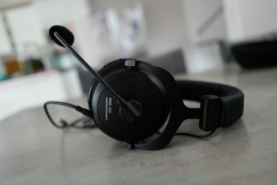Headphones with a good microphone Beyerdynamic MMX 300 (2. Generation)