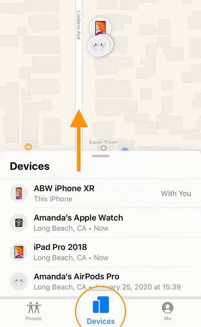Encuentra un segundo AirPods