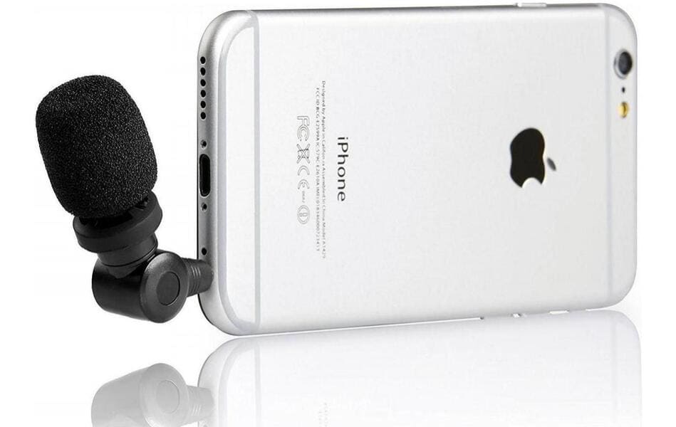 cómo conectar el micrófono al iphone