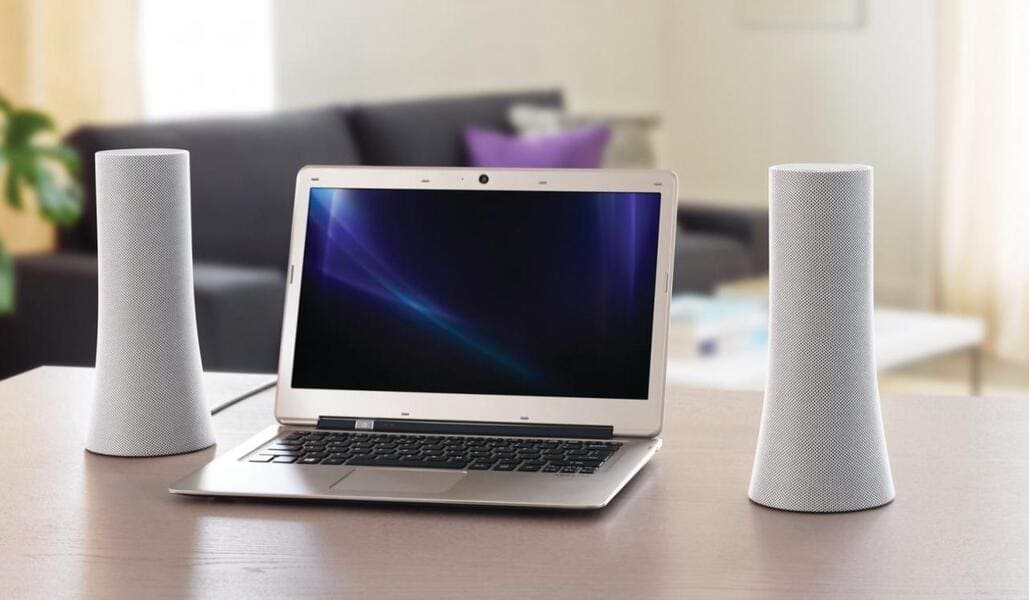 Conexión de altavoces a una computadora